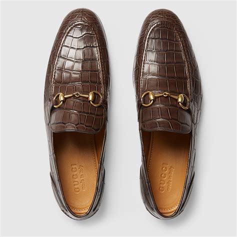 gucci jordaan leather loafer replica|gucci jordaan crocodile loafer.